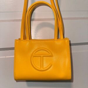 Telfar Yellow Mini Bag